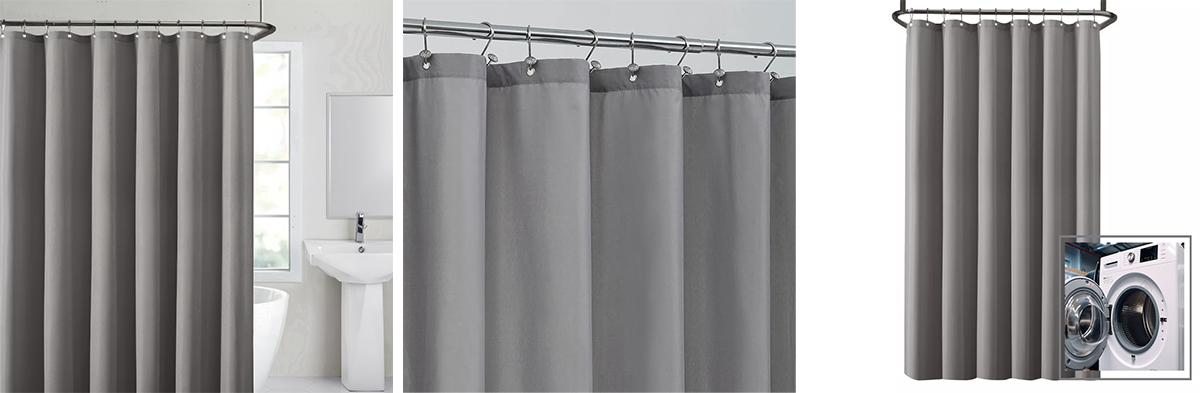 Grey Fabric Shower Curtain Liner Grey Fabric Shower Curtain Liner