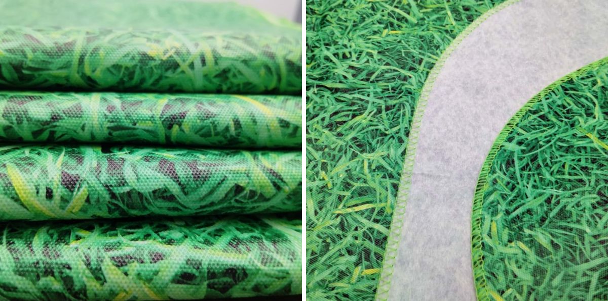 Скатерть с текстурой травы Скатерть с текстурой травы