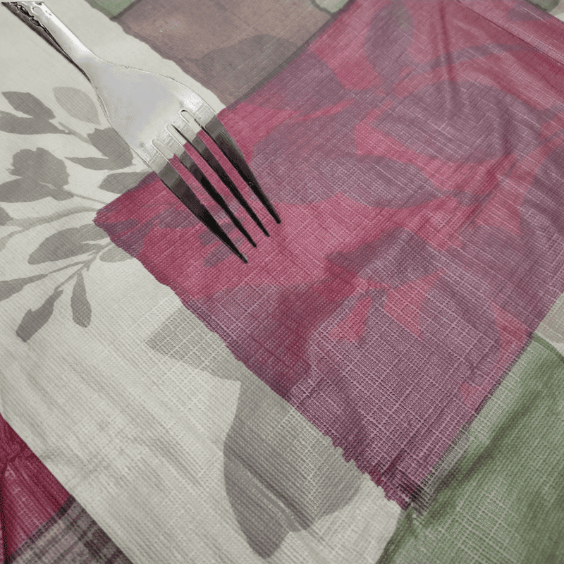 Multicolor Plastic Tablecloth