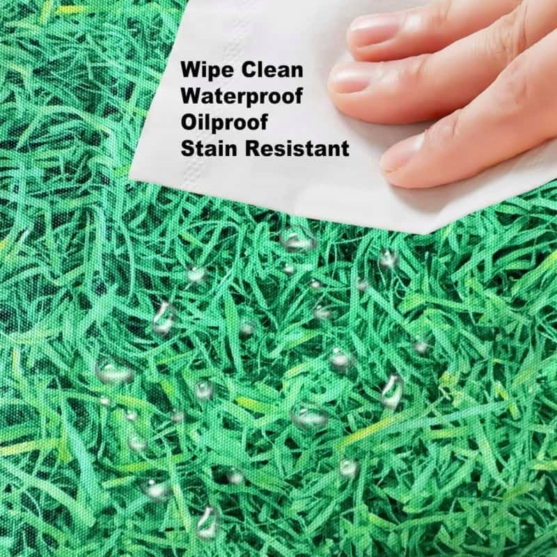 Bright Green Plastic Tablecloth