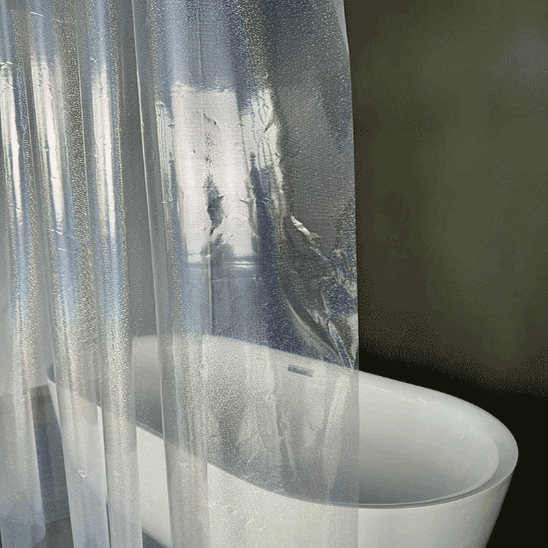 PEVA Laser Shower Curtain
