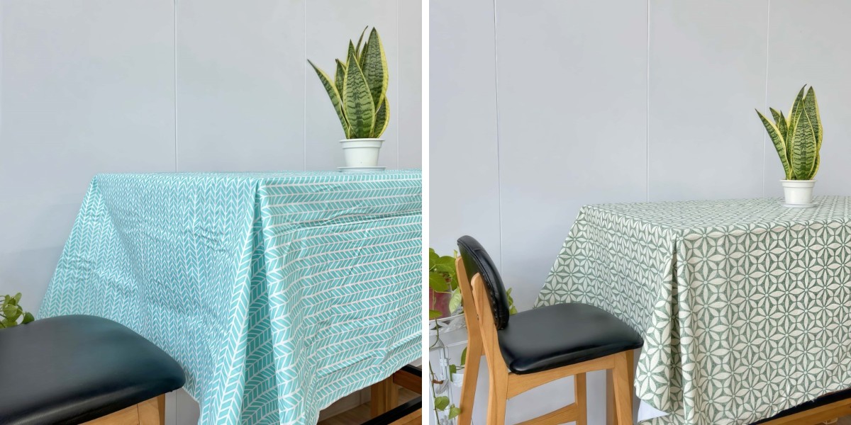 Tendências em toalhas de mesa florais: dos padrões vintage aos designs modernos