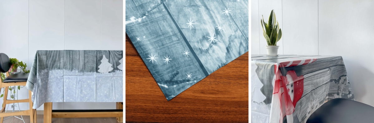 Snowmen PE Tablecloth Snowmen PE Tablecloth
