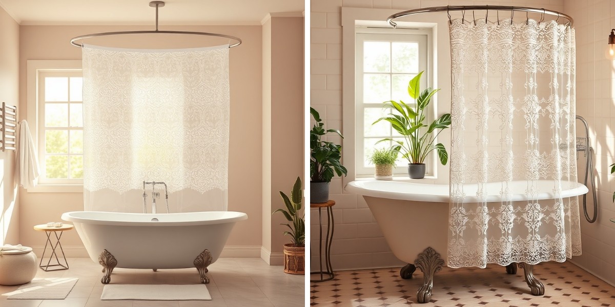 Le tende da doccia in pizzo sono facili da pulire? Cosa devi sapere