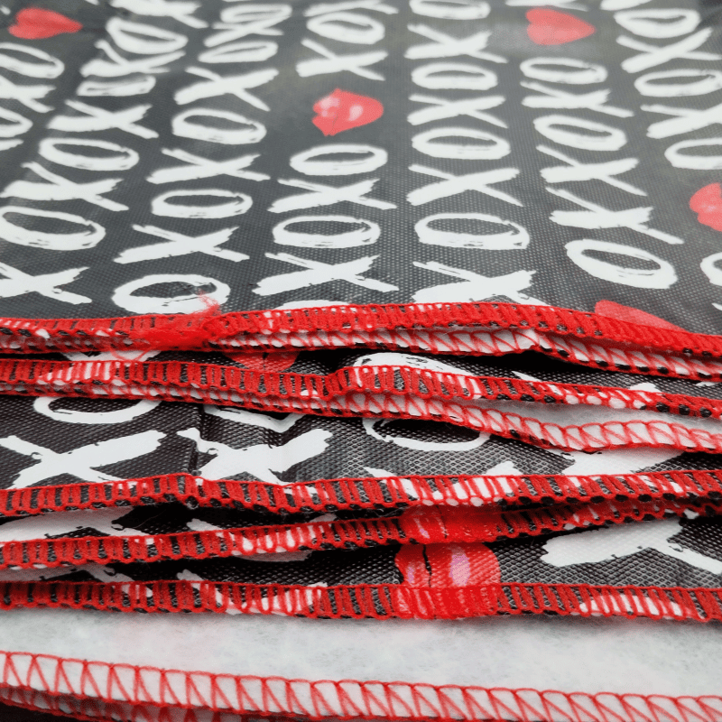 XOXO Love Vinyl Tablecloth