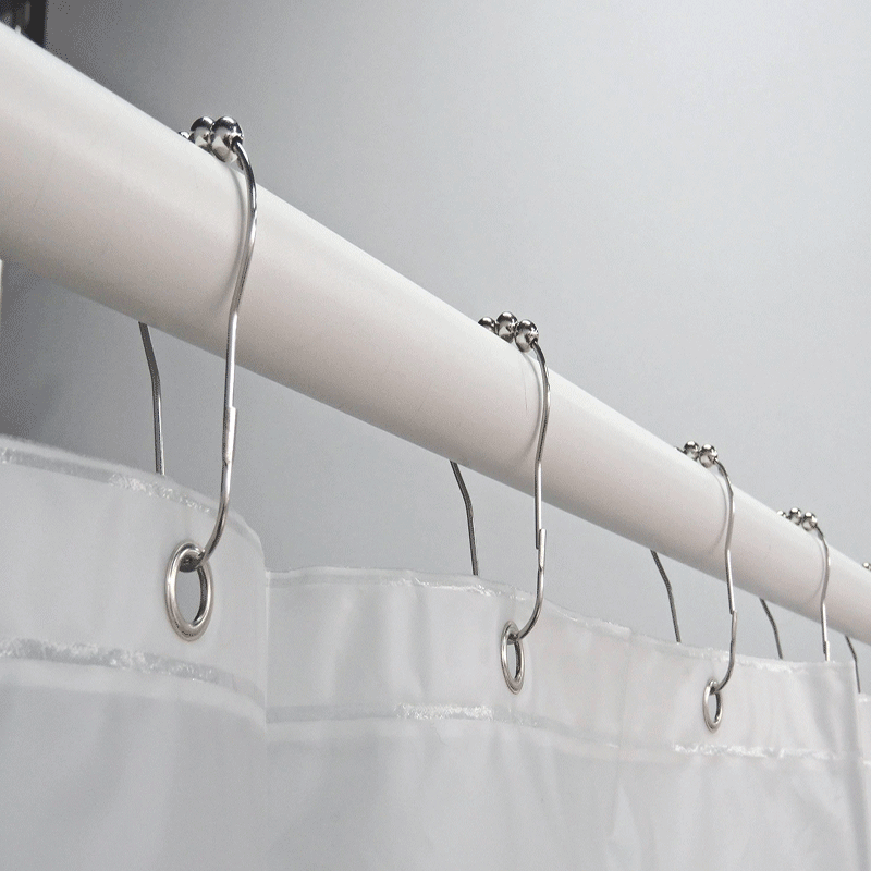 Vinyl Gradient Shower Curtain