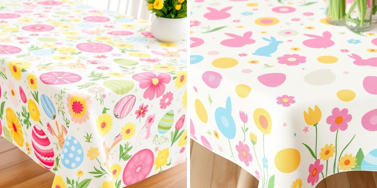 أفضل مفرش طاولة لعيد الفصح لحفلات الربيع الداخلية والخارجية