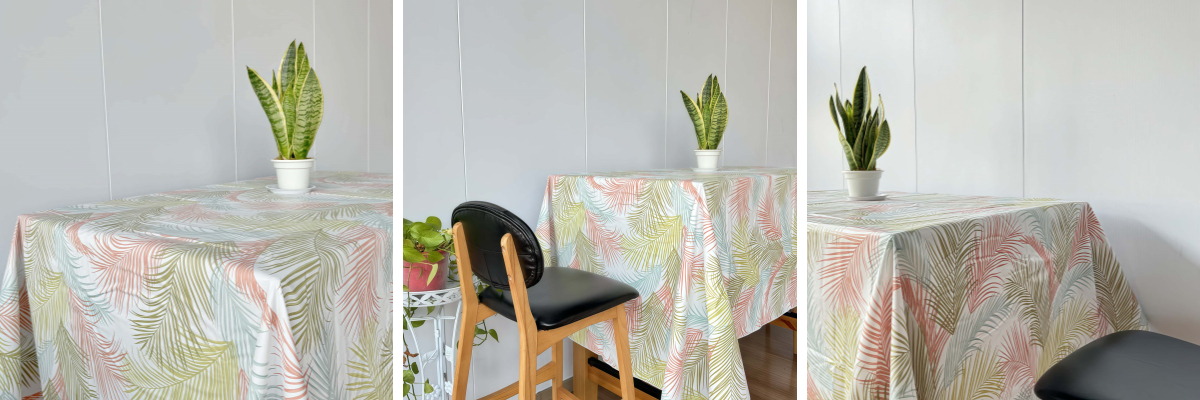 Tropical Leaves Tablecloth Tropical Leaves Tablecloth