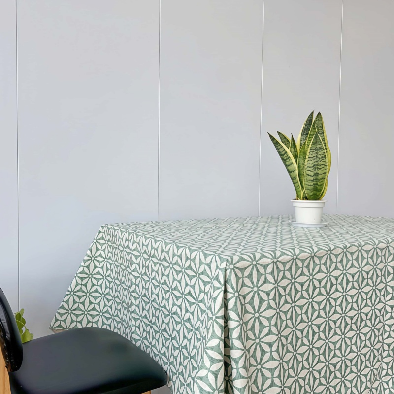 Nappe en vinyle vert