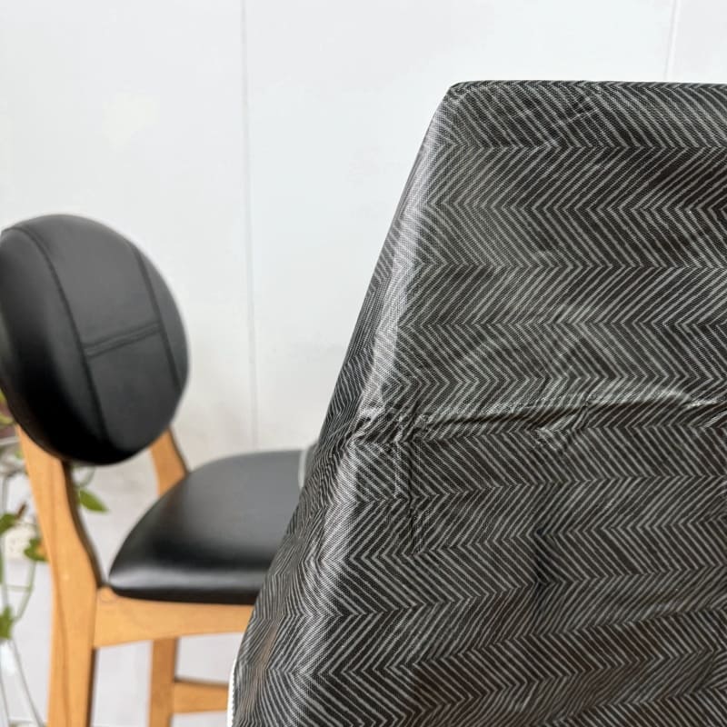 Nappe de flanelle noire