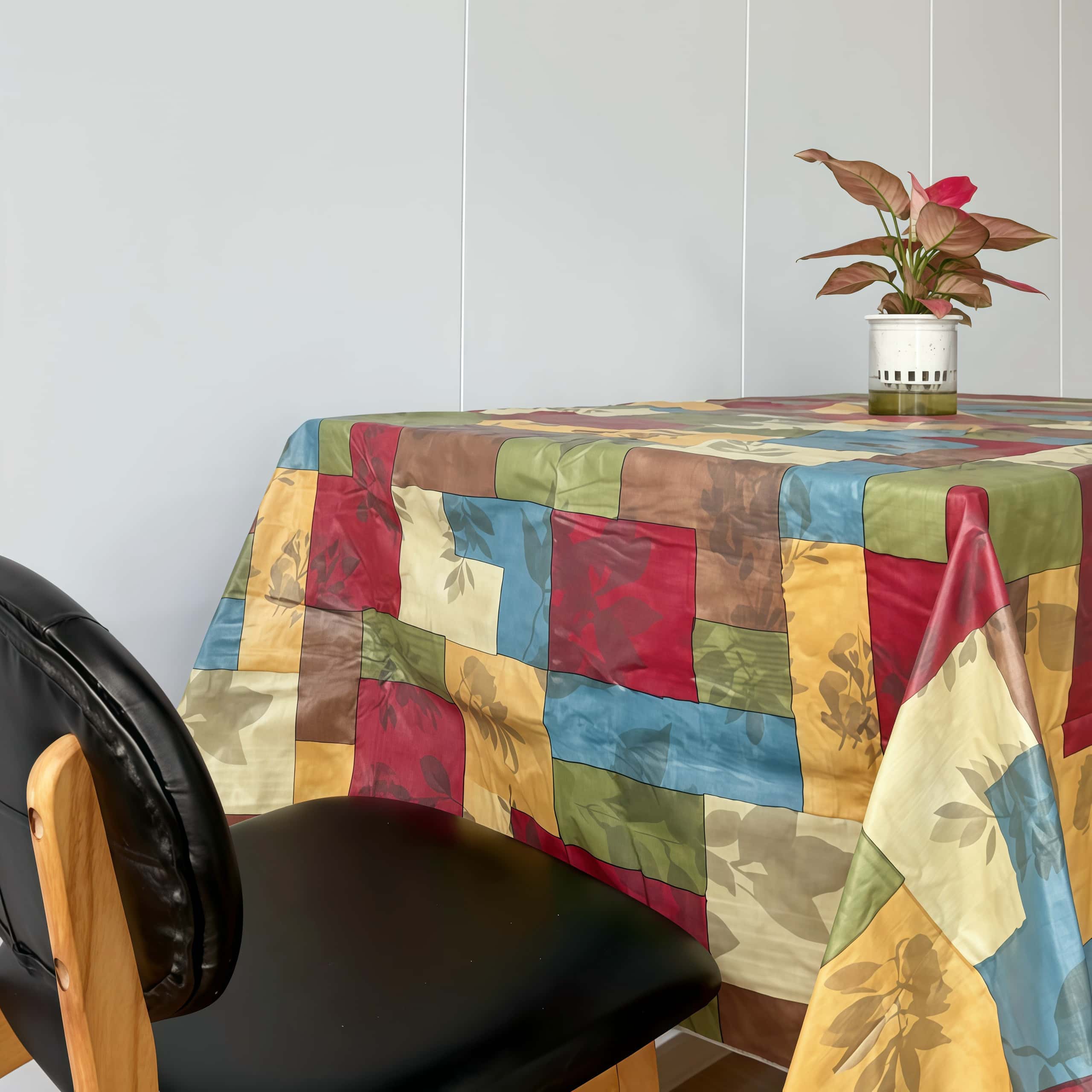 Multicolor Plastic Tablecloth