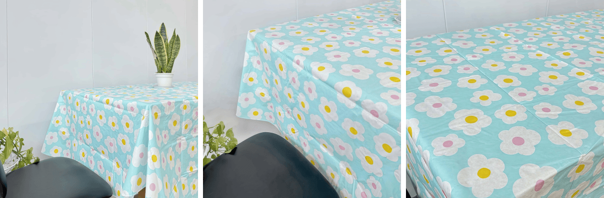 Vinyl Floral Tablecloth Vinyl Floral Tablecloth