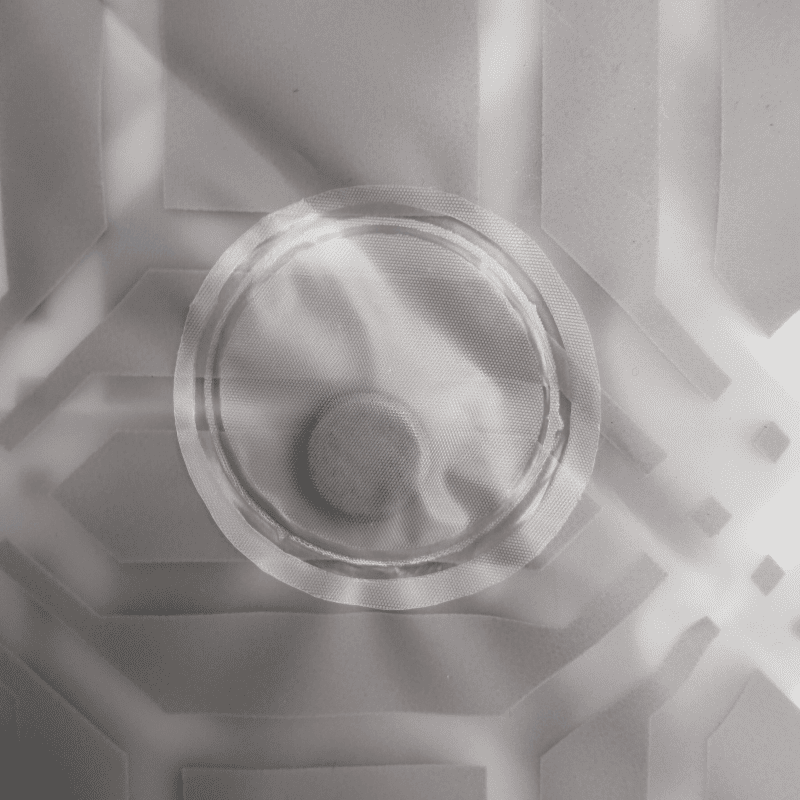 Regular Geometry Bathroom Curtain