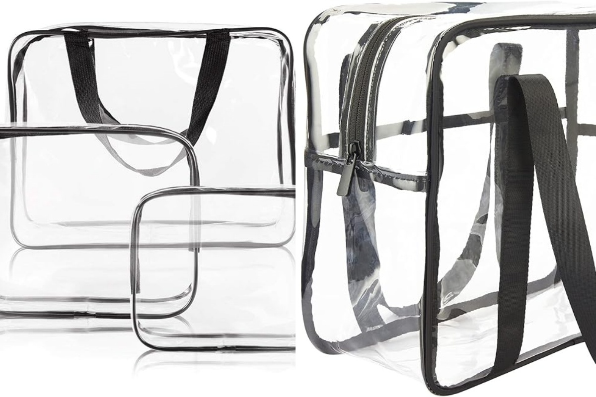 Clear Vinyl Storage Bag Clear Vinyl Storage Bag