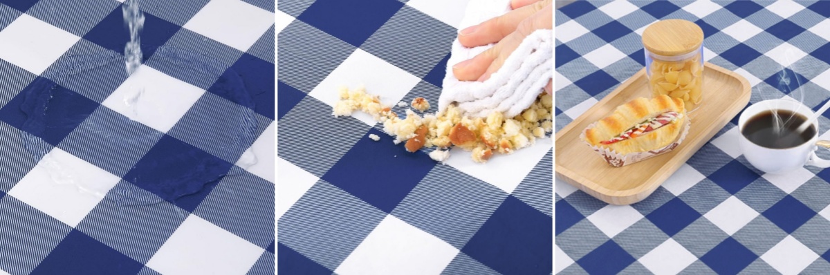 Waterproof Vinyl Table Cloth Waterproof Vinyl Table Cloth