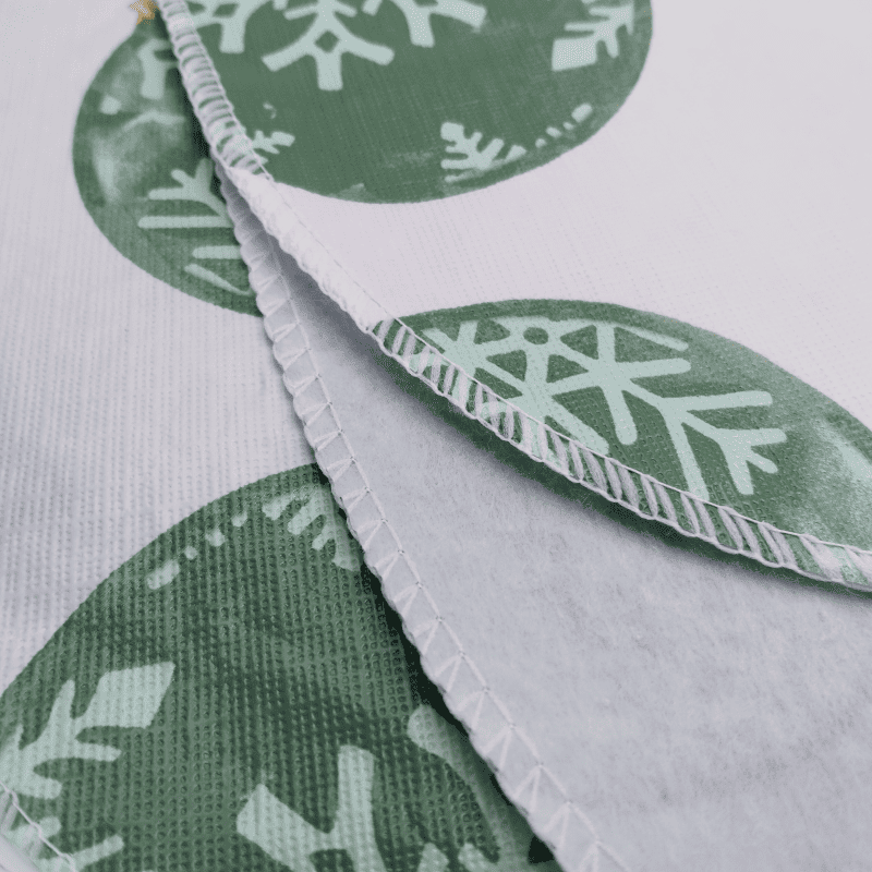 Christmas Ball Vinyl Tablecloth