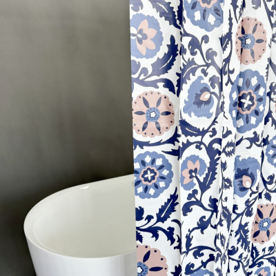 Bohemian Bath Curtain