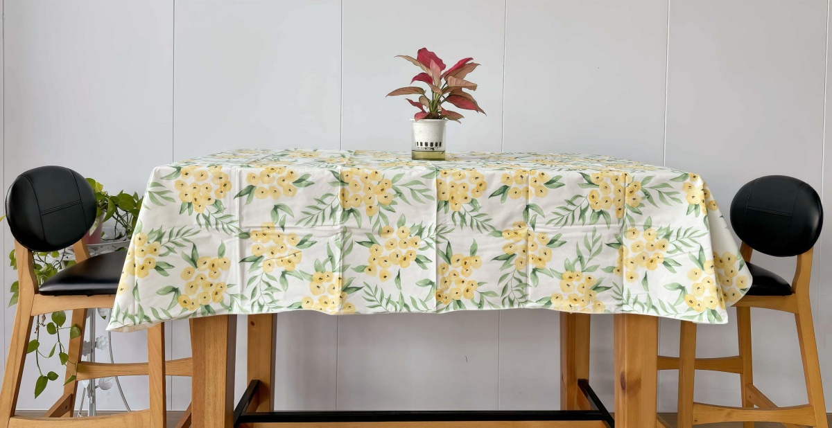 Tovaglie in vinile con motivi floreali