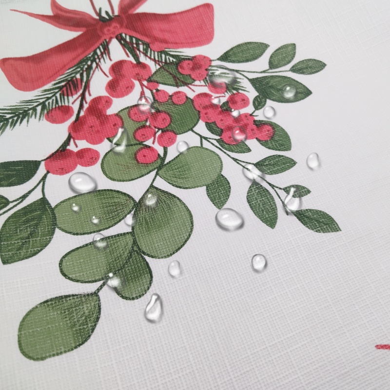 Modern Floral Tablecloth