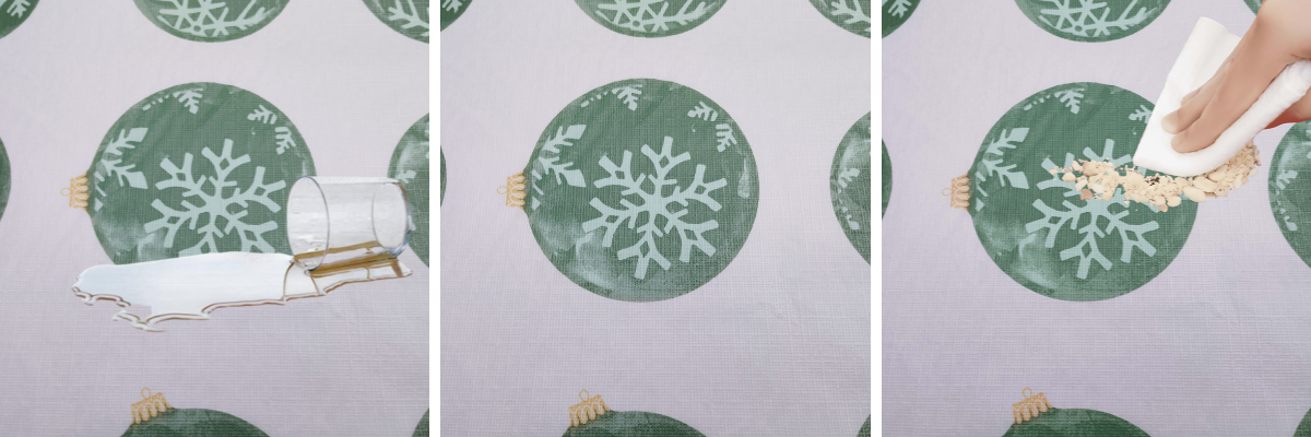 Christmas Ball Vinyl Tablecloth Christmas Ball Vinyl Tablecloth