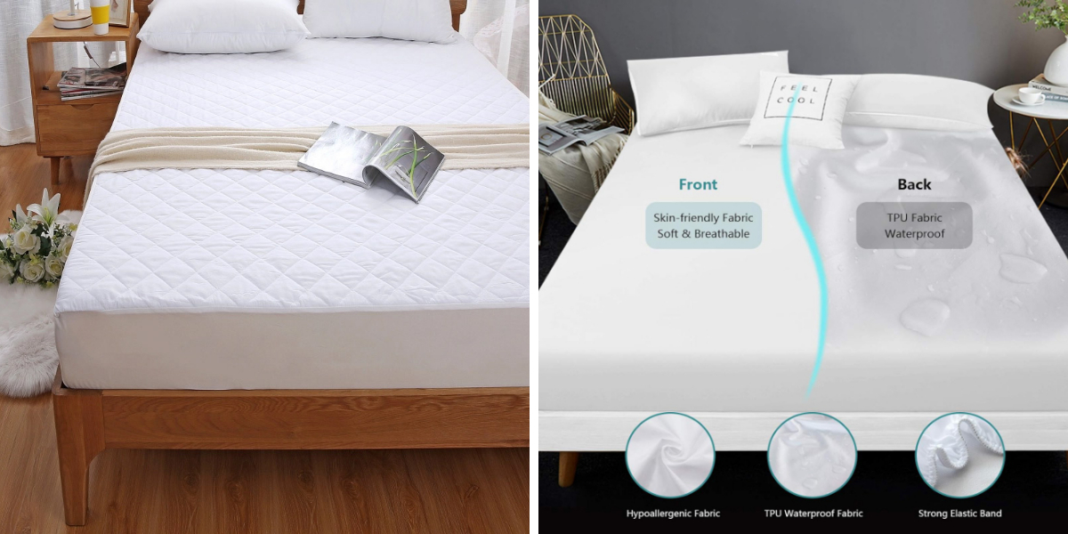 Quarto sem alergias 101: comece com uma capa de colchão hipoalergénica