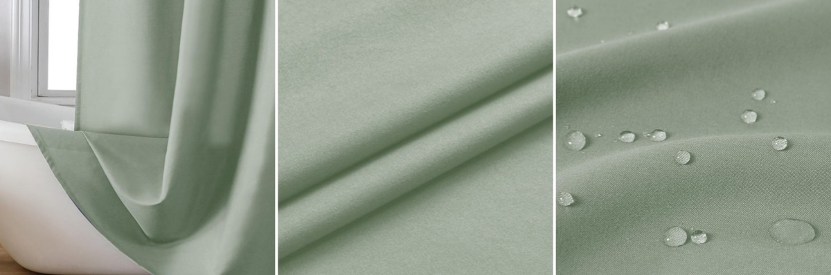 Polyester Shower Curtain Waterproof Polyester Shower Curtain Waterproof