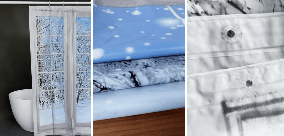 PEVA  Bathroom Curtain PEVA  Bathroom Curtain