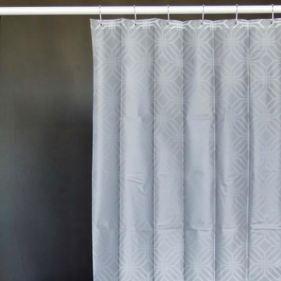 Grey Shower Curtain