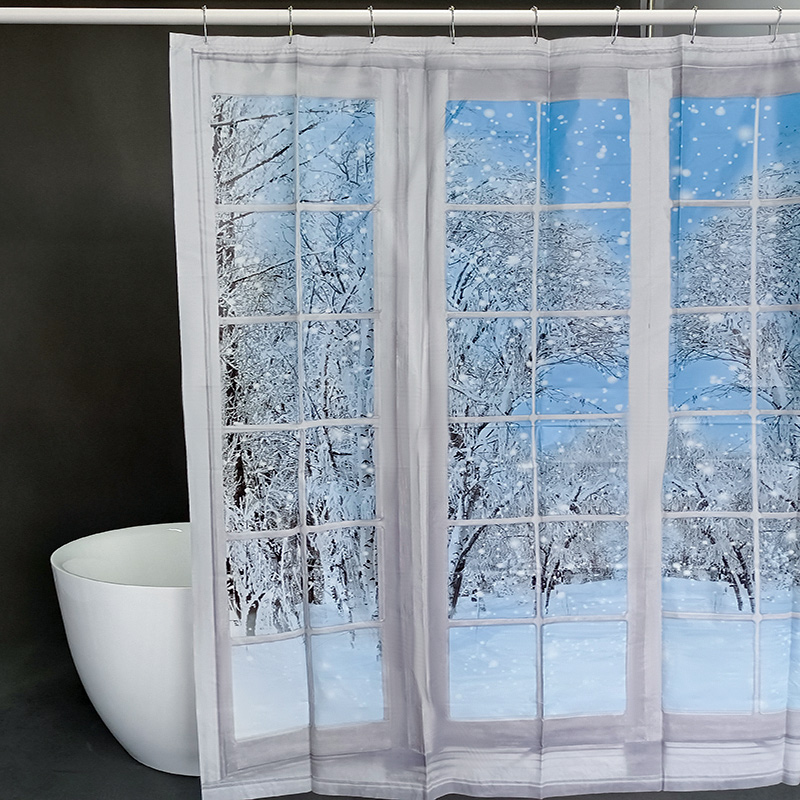 PEVA shower curtain