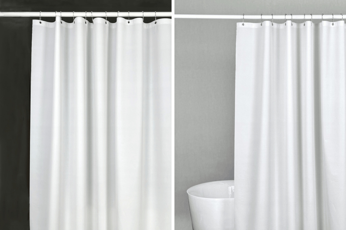 PEVA White Shower Curtain Liner PEVA White Shower Curtain Liner