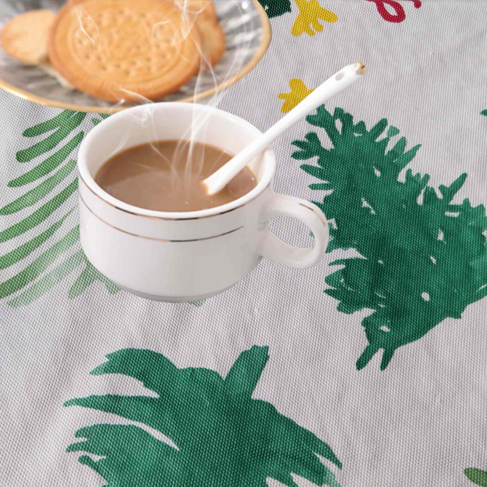 Vinyl Christmas Tree Tablecloth