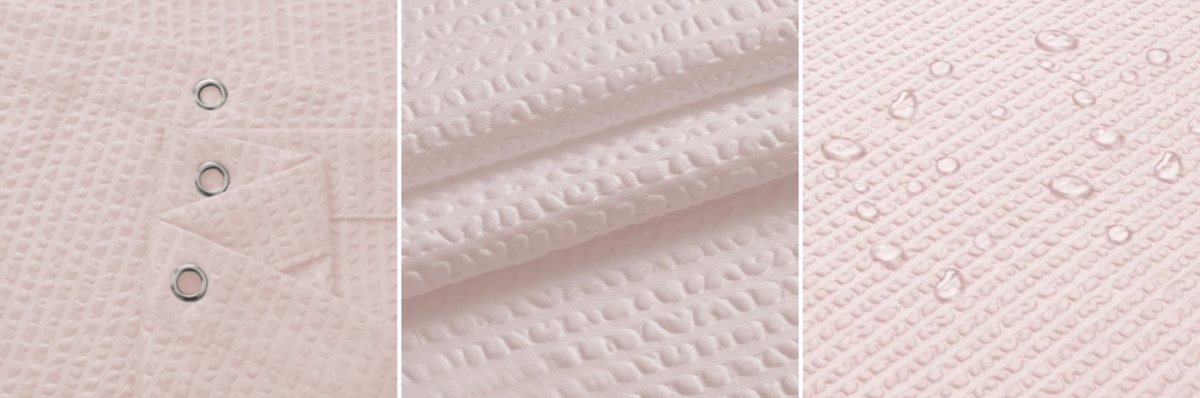 Embossed Fabric Shower Curtain Liner Embossed Fabric Shower Curtain Liner