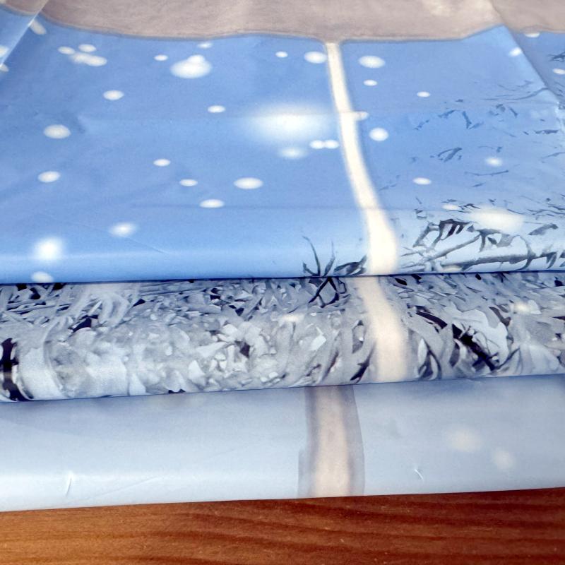 PE Blue Tablecloth