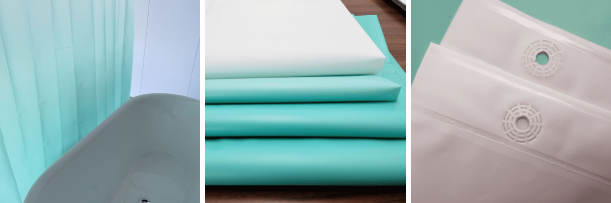 Vinyl Green Shower Curtain Vinyl Green Shower Curtain