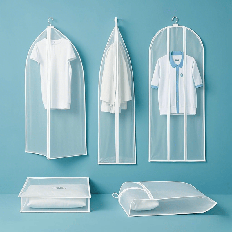 Clothing Dust Cover Bags Clear