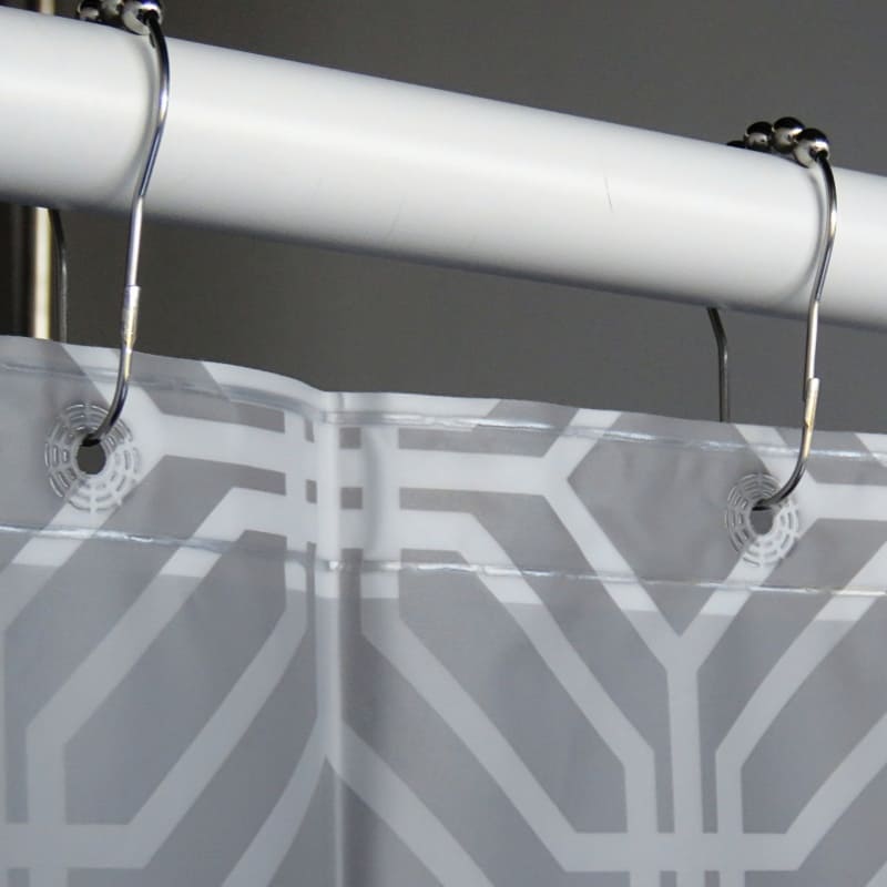 Regular Geometry Bathroom Curtain