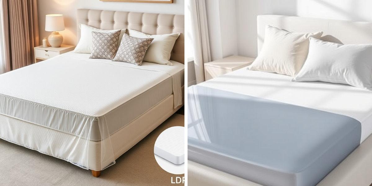 Tipos de capas de colchão para todas as necessidades: impermeáveis, almofadadas, em vinil e muito mais. Tipos de capas de colchão para todas as necessidades: impermeáveis, almofadadas, em vinil e muito mais.