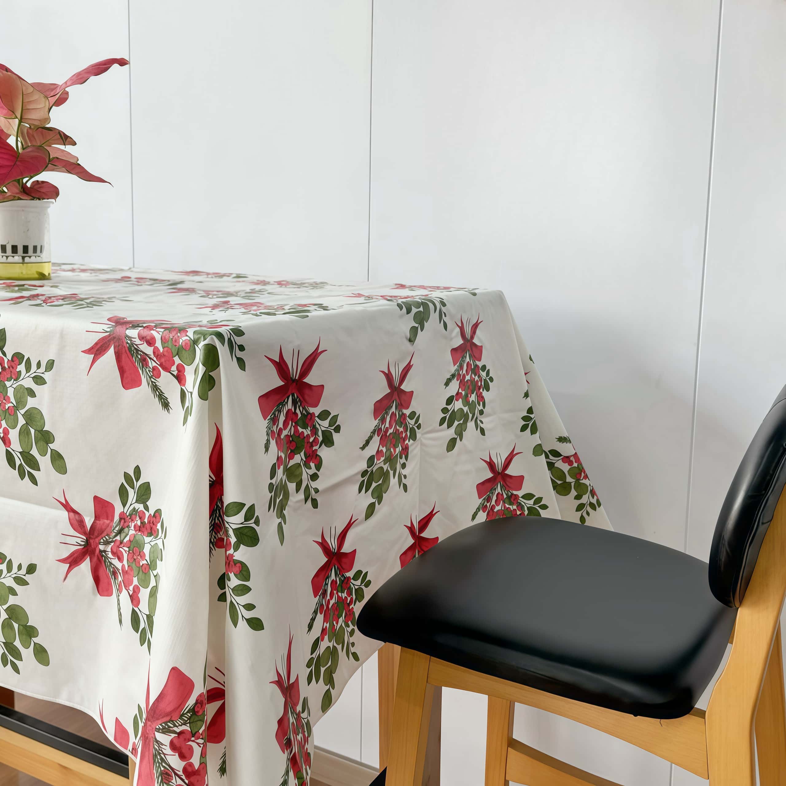 Botanical Flannel Tablecloth