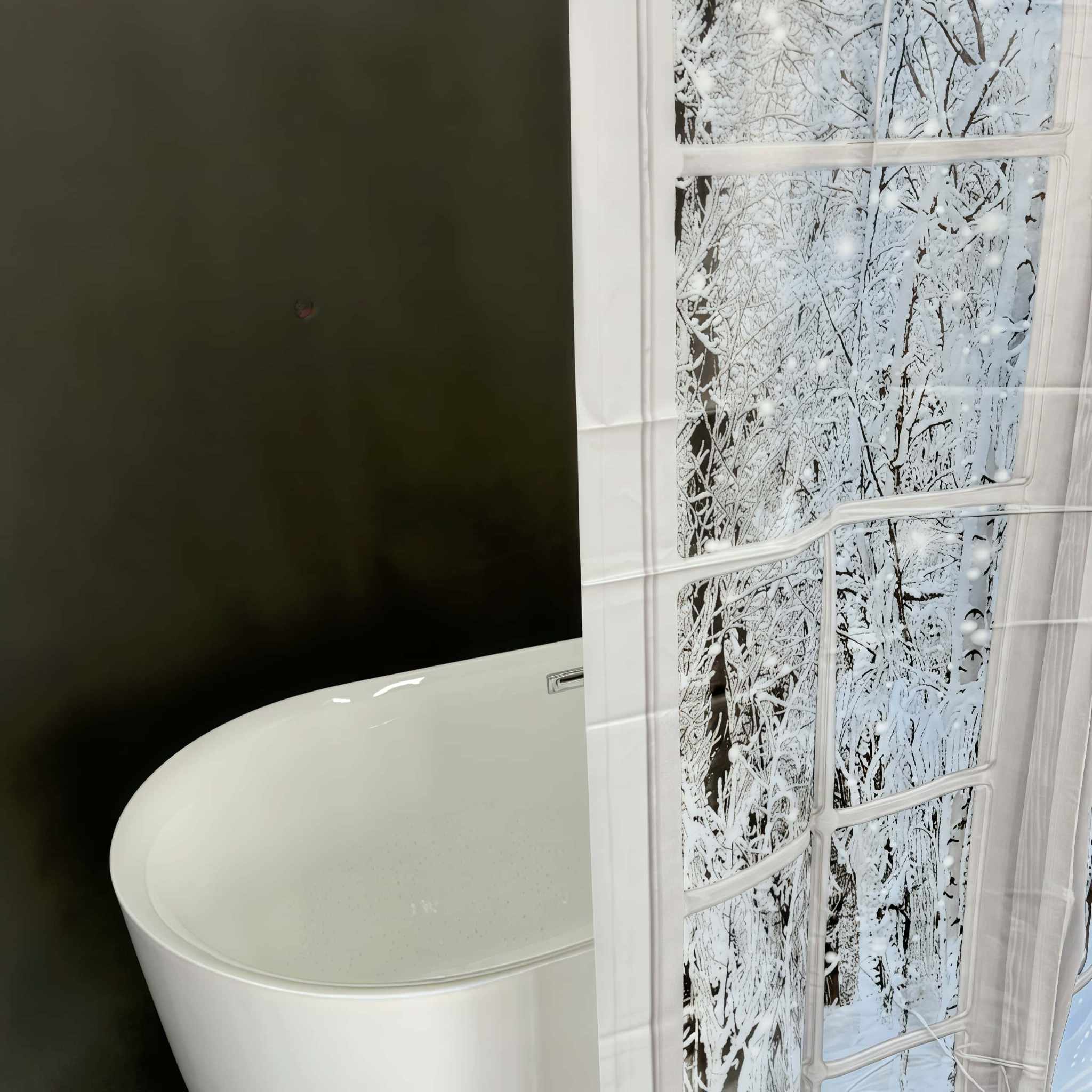 PEVA  Bathroom Curtain