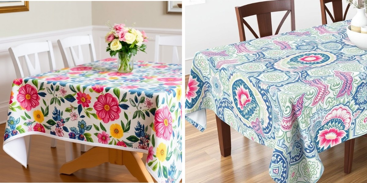 Stylingtips voor tafelkleden bij evenementen, zowel binnen als buiten.