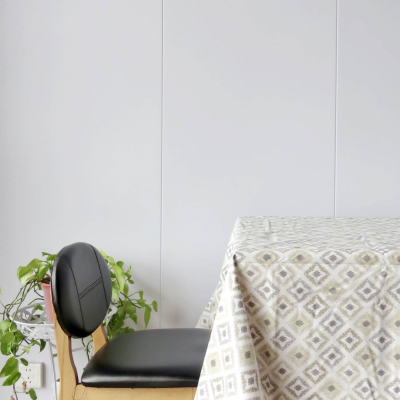 Cream Plastic Tablecloth