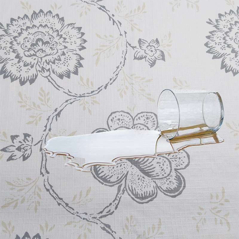 Light Vinyl Tablecloth