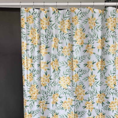 Loquat Garden PEVA Shower Curtain