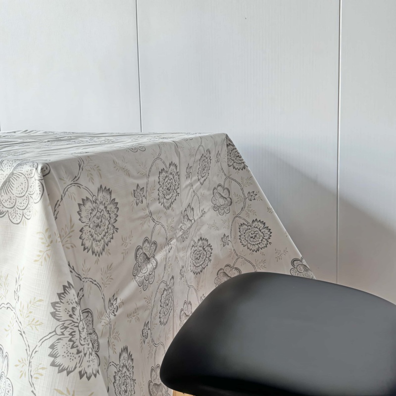Light Vinyl Tablecloth
