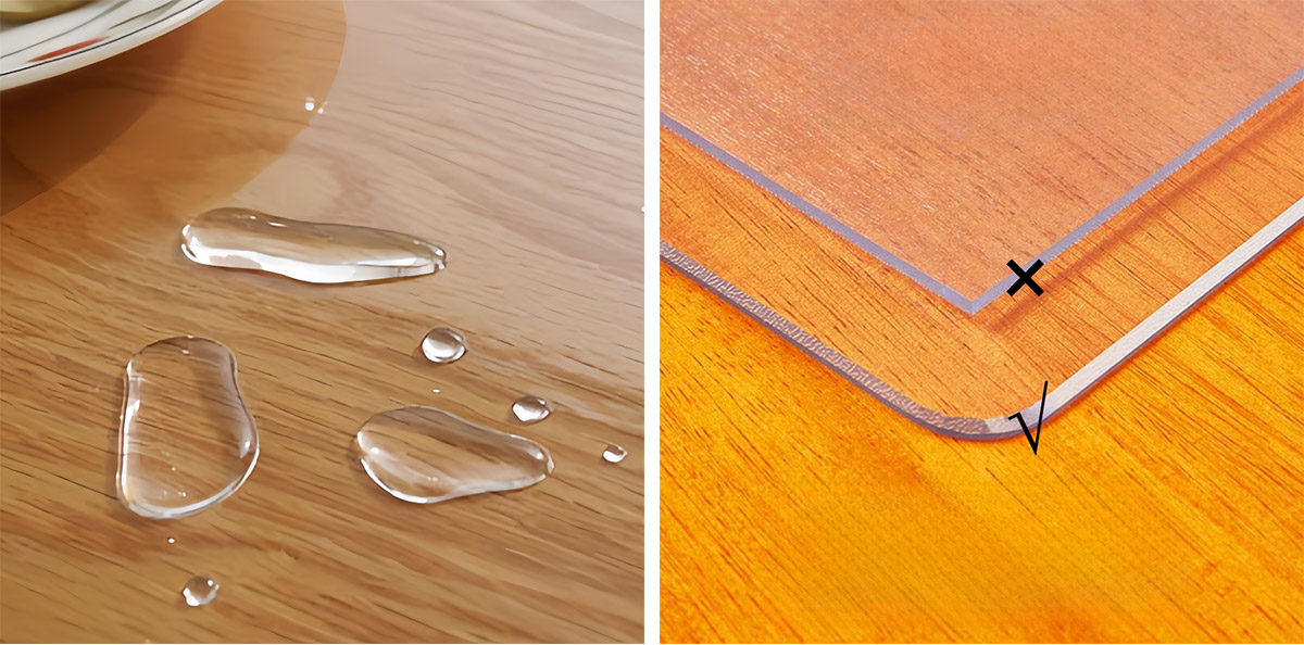 Klar vattentät vinylduk Klar vattentät vinylduk