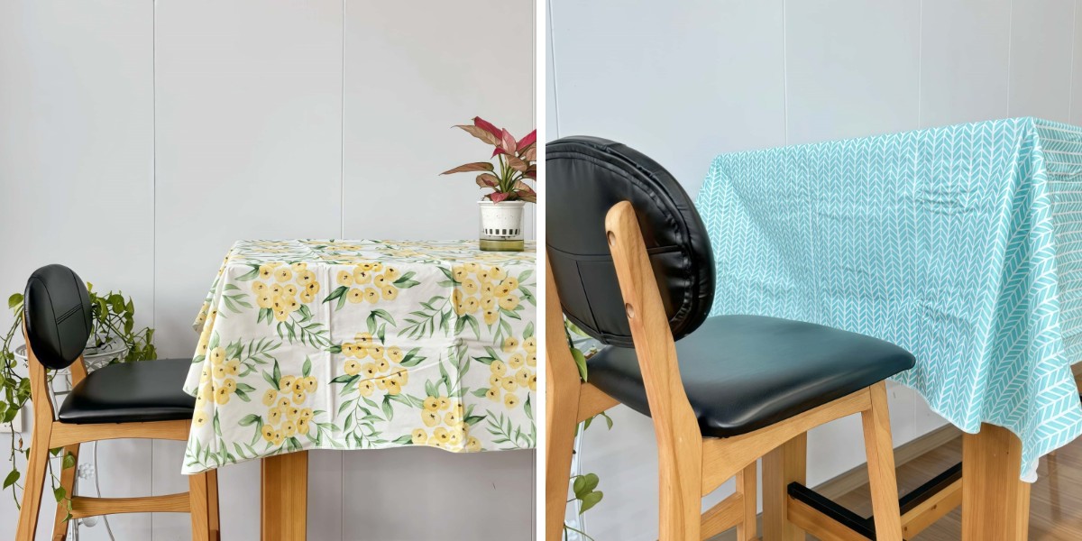 Tendências em toalhas de mesa florais: dos padrões vintage aos designs modernos
