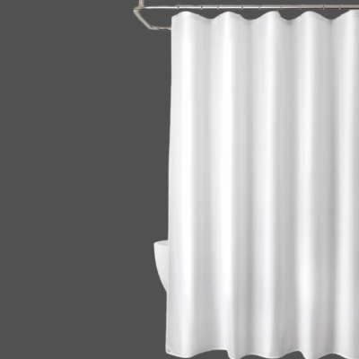 Fabric Shower Liner White