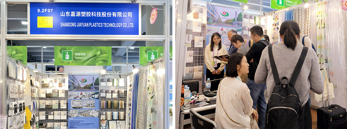 اعترف معرض كانتون مرة أخرى ببطانة ستارة الدش الشفافة PEVA باعتبارها النجمة الأكثر مبيعًا في Jiayuan