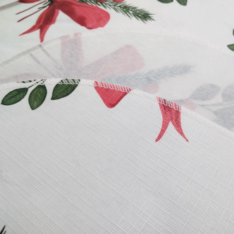 Modern Floral Tablecloth