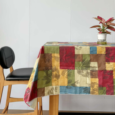 Multicolor Plastic Tablecloth